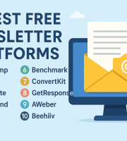 Top 10 Most Popular Free Newsletter Platforms in 2025